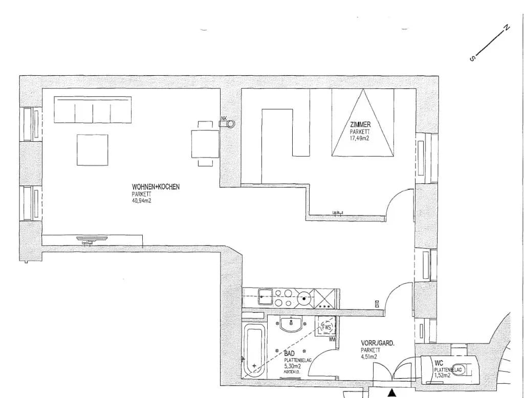 2-Zimmer-Wohnung kaufen in Wien – 69,76 m², € 453.000 – Bild 17 von 19