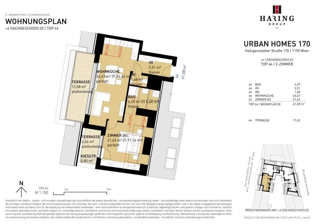 2-Zimmer-Wohnung kaufen in Wien – 61,58 m², € 549.500 – Bild 6 von 6