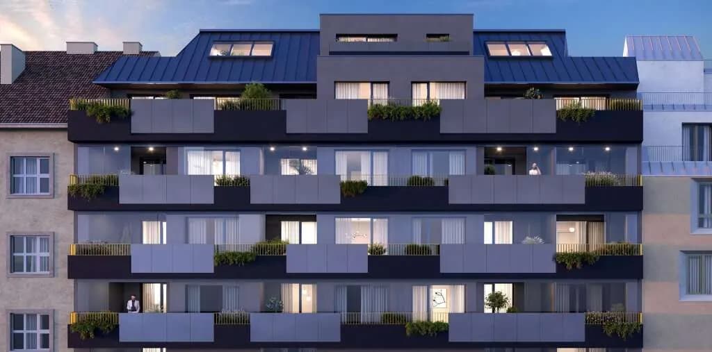 2-Zimmer-Wohnung kaufen in Wien – 53,09 m², € 375.500 – Bild 2 von 6