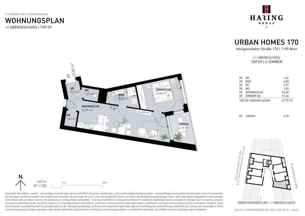 2-Zimmer-Wohnung kaufen in Wien – 47,4 m², € 329.500 – Bild 6 von 6