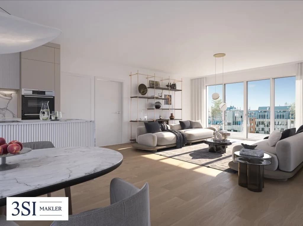 3-Zimmer-Wohnung kaufen in Wien – 76,96 m², € 668.700 – Bild 1 von 8
