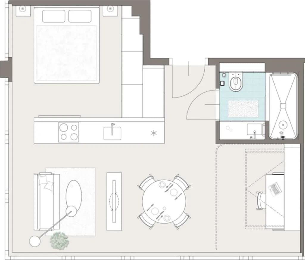 2-Zimmer-Immobilie kaufen in Wien – 39,76 m², € 260.000 – Bild 17 von 17