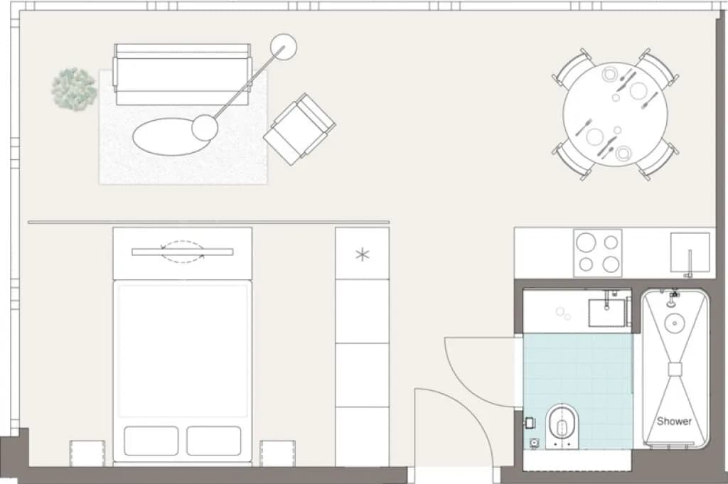 2-Zimmer-Immobilie kaufen in Wien – 45,49 m², € 290.000 – Bild 10 von 10
