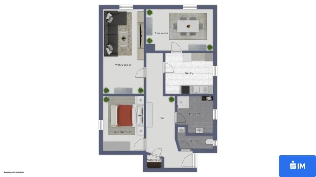 3-Zimmer-Wohnung mieten in Graz – 82,22 m², € 875 – Bild 10 von 10