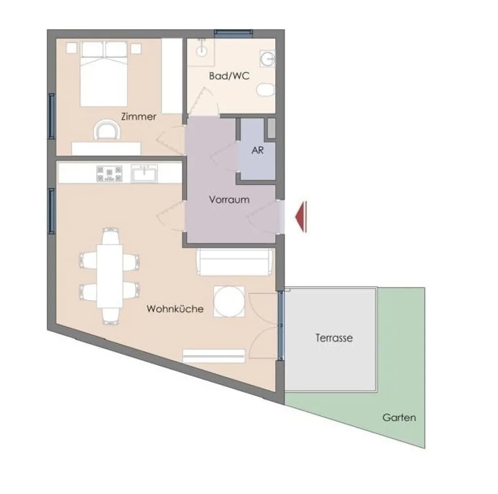 2-Zimmer-Wohnung kaufen in Mistelbach – 55 m², € 279.000 – Bild 7 von 7