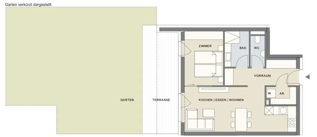 2-Zimmer-Wohnung kaufen in Graz – 48,7 m², € 299.000 – Bild 15 von 16