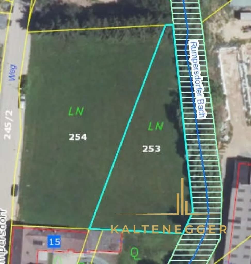 Grundstück kaufen in Oberwart – 3 760 m², € 120.000