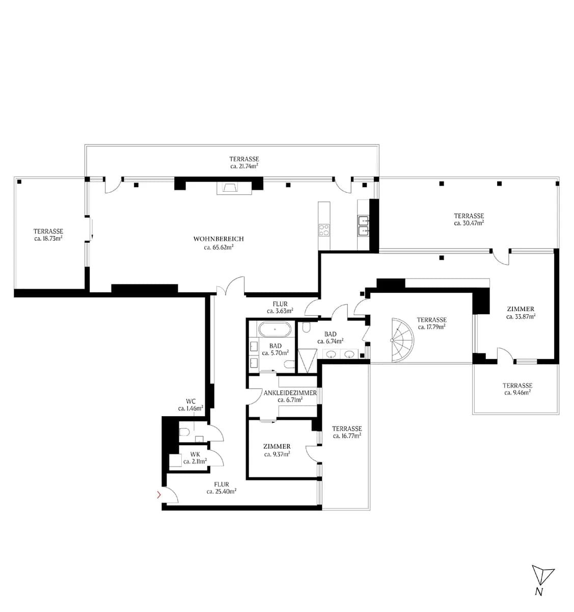 3-Zimmer-Wohnung kaufen in Wien – 160,26 m², € 2.900.000 – Bild 9 von 9