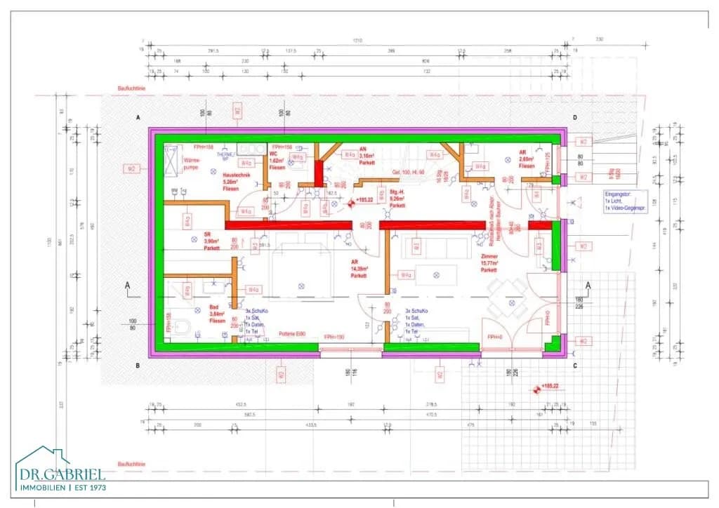 7-Zimmer-Haus mieten in Wien – 210 m², € 4.400 – Bild 20 von 23