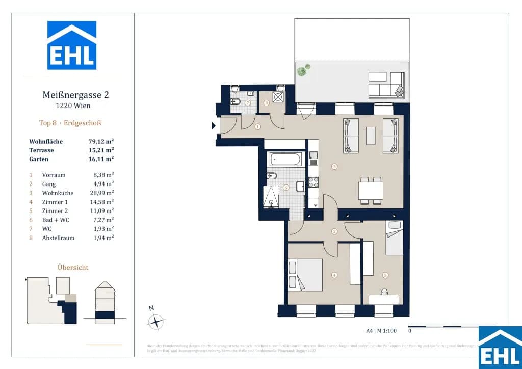 3-Zimmer-Wohnung kaufen in Wien – 79,12 m², € 469.000 – Bild 12 von 12