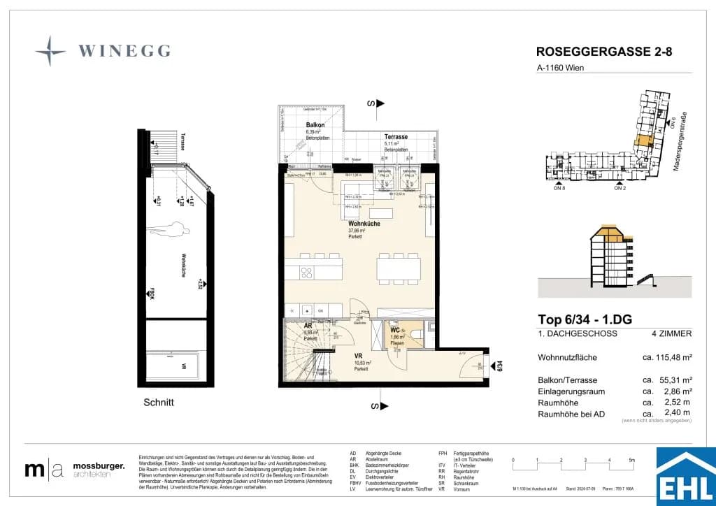 4-Zimmer-Wohnung kaufen in Wien – 115,48 m², € 987.400 – Bild 12 von 14