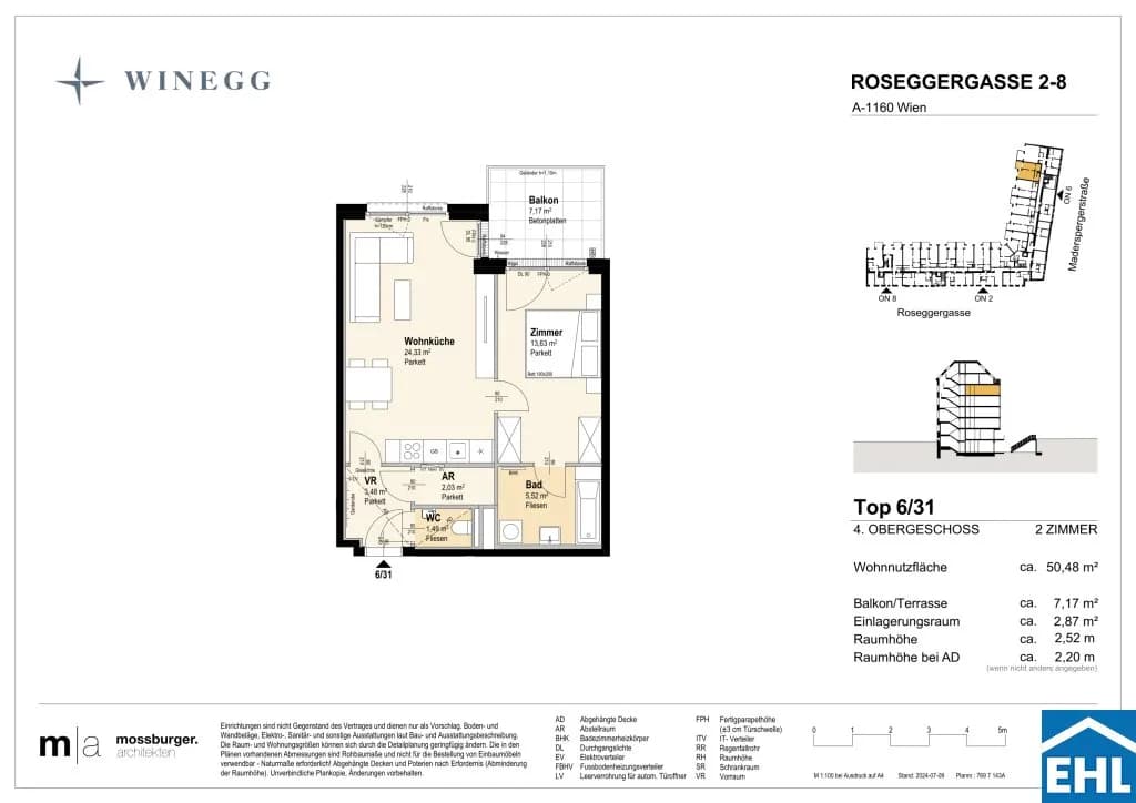 2-Zimmer-Wohnung kaufen in Wien – 50,5 m², € 375.600 – Bild 13 von 13