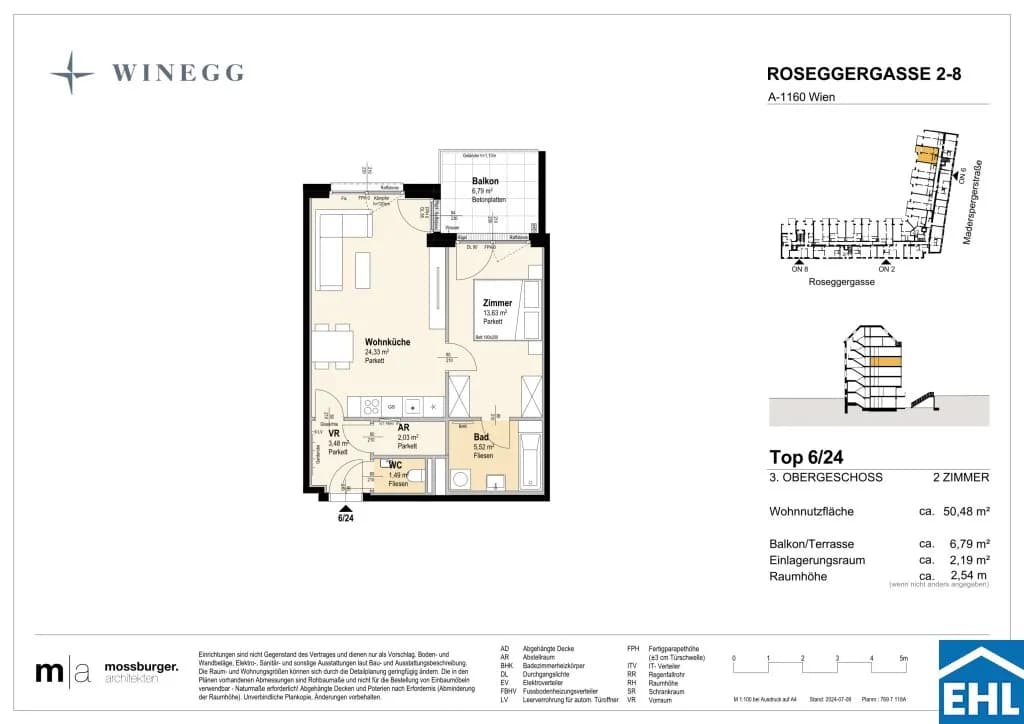 2-Zimmer-Wohnung kaufen in Wien – 50,5 m², € 346.200 – Bild 13 von 13