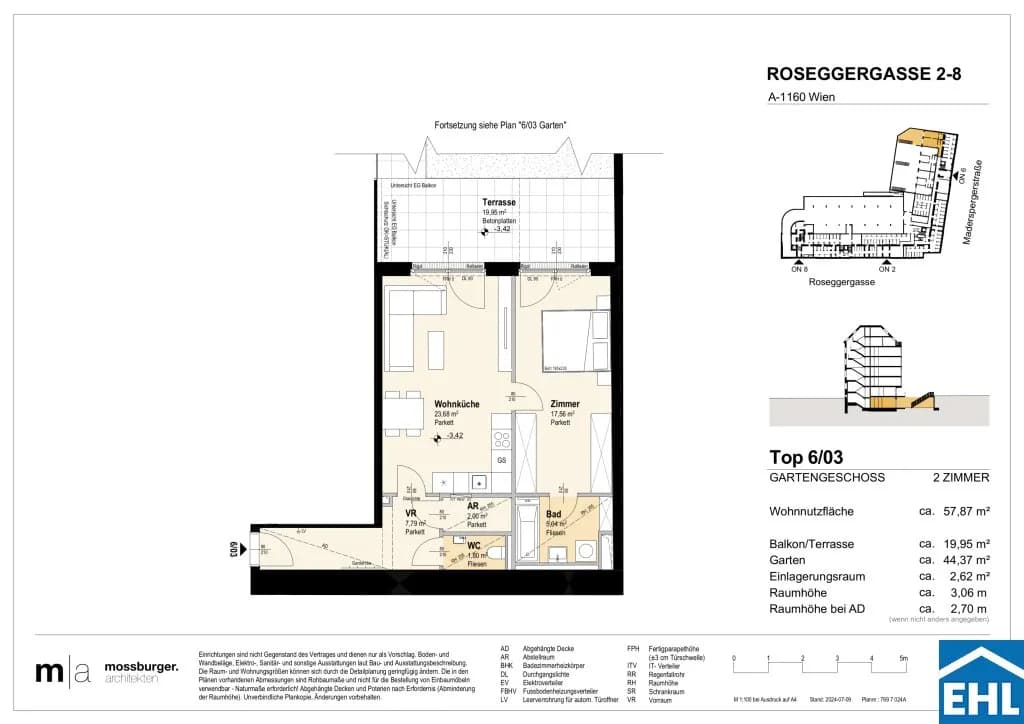 2-Zimmer-Wohnung kaufen in Wien – 56,3 m², € 348.500 – Bild 12 von 13