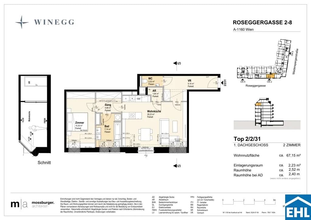 2-Zimmer-Wohnung kaufen in Wien – 67,2 m², € 497.700 – Bild 13 von 13
