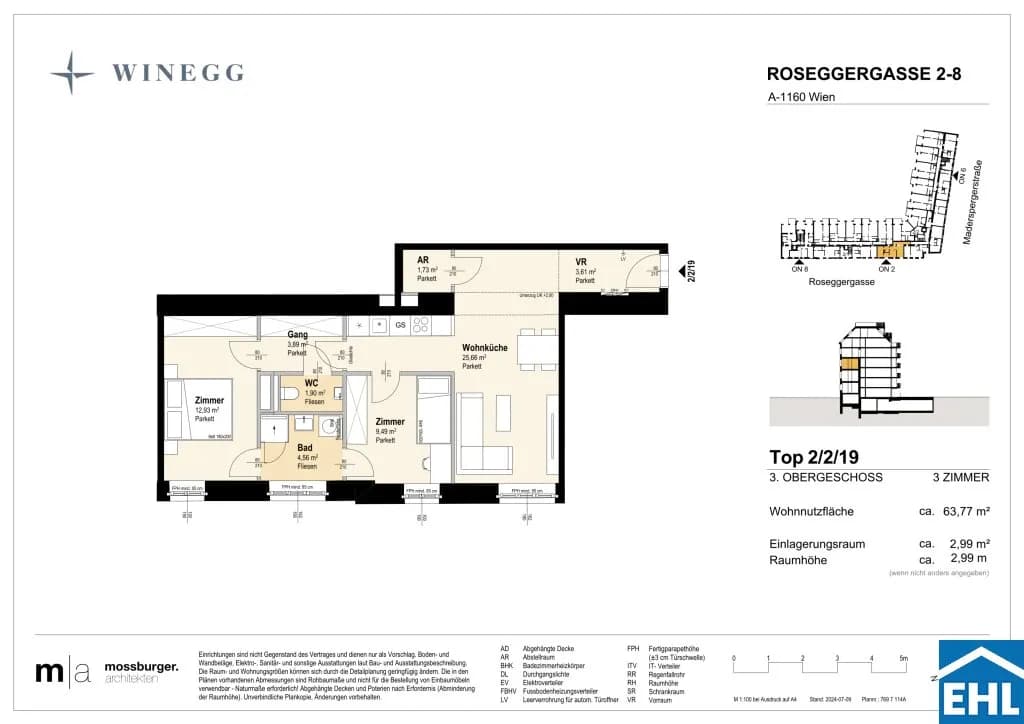 3-Zimmer-Wohnung kaufen in Wien – 64 m², € 424.200 – Bild 13 von 13