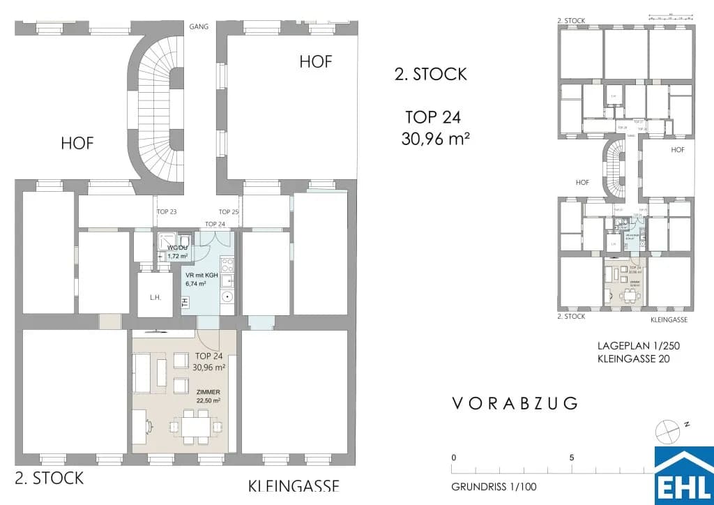 1-Zimmer-Wohnung kaufen in Wien – 30,96 m², € 210.000 – Bild 11 von 11
