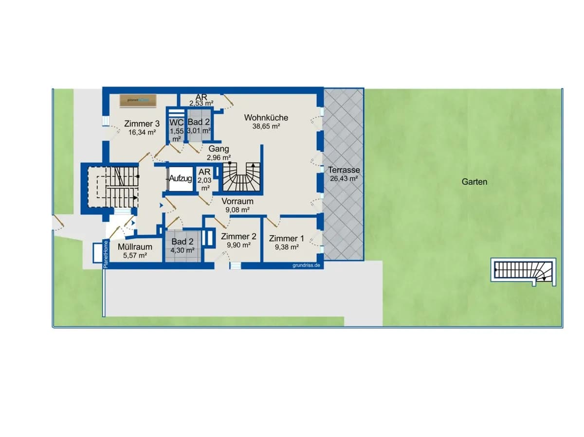 4-Zimmer-Wohnung kaufen in Wien – 134 m², € 799.000 – Bild 20 von 21