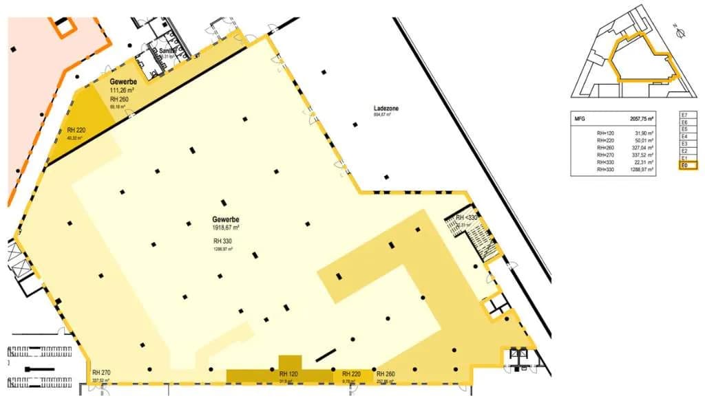 Gewerbeimmobilie mieten in Wien – 2 058 m², € 34.735 – Bild 5 von 10