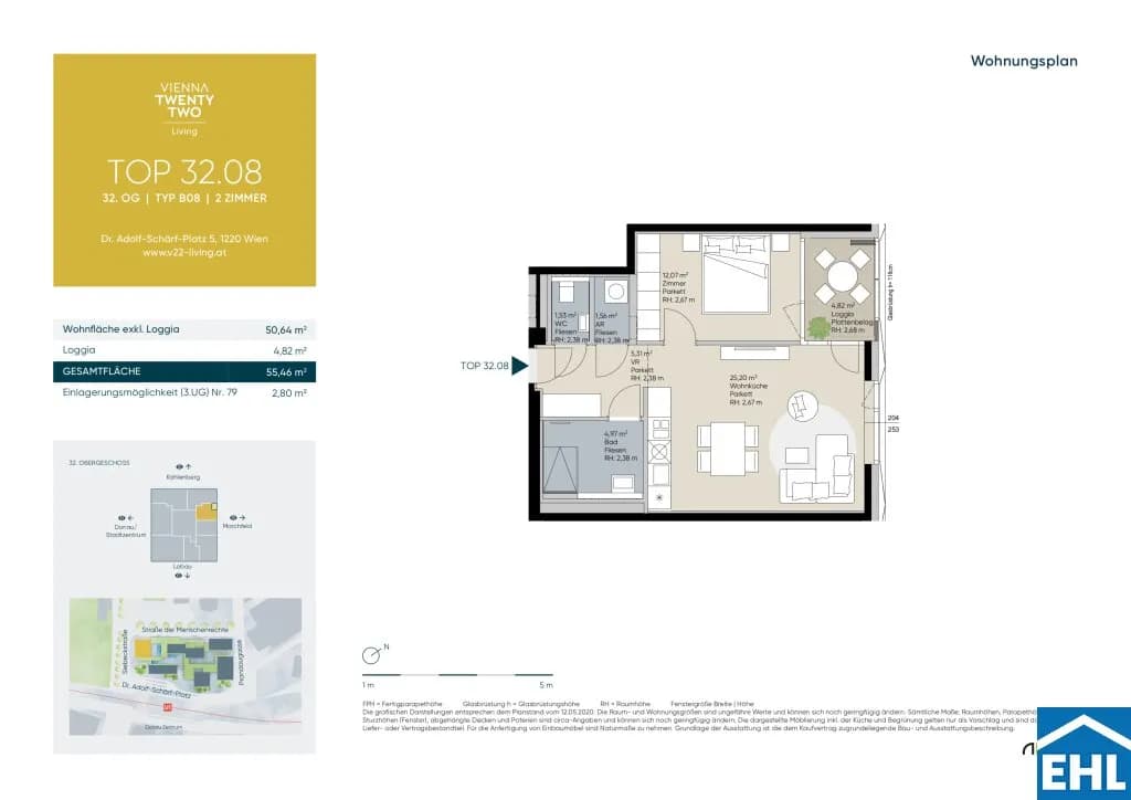 2-Zimmer-Wohnung kaufen in Wien – 50,64 m², € 499.000 – Bild 18 von 18