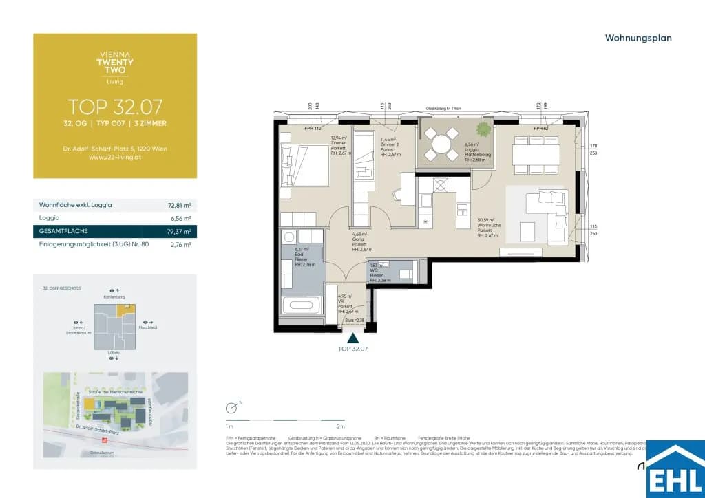 Immobilie kaufen in Wien – 72,81 m², € 701.039 – Bild 19 von 19