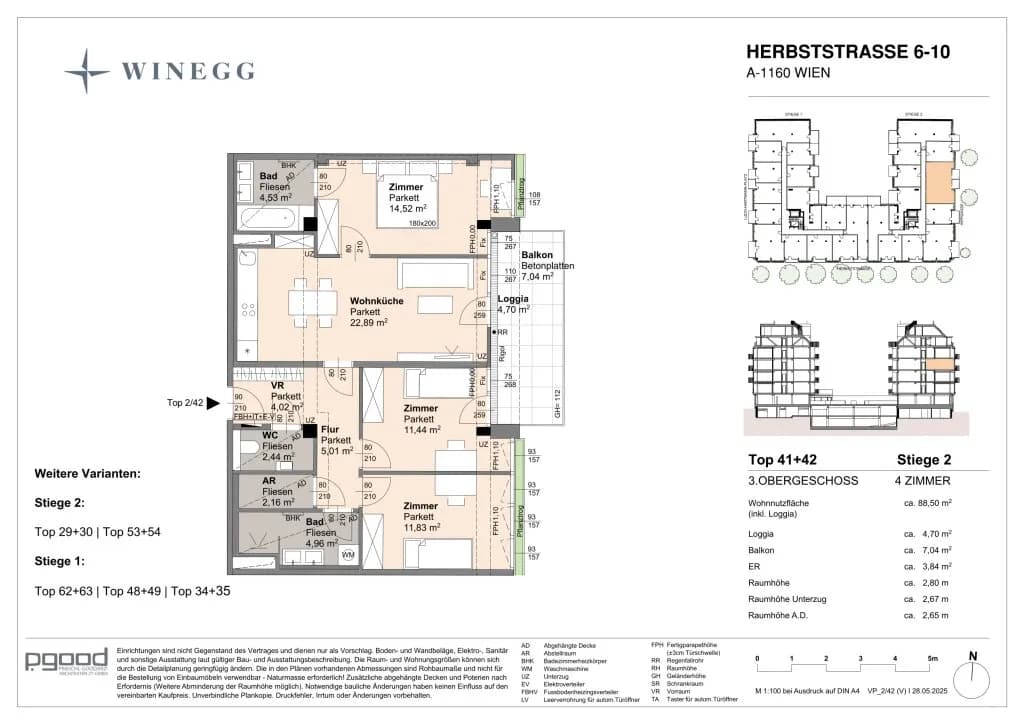 4-Zimmer-Wohnung kaufen in Wien – 88,5 m², € 701.300 – Bild 16 von 17