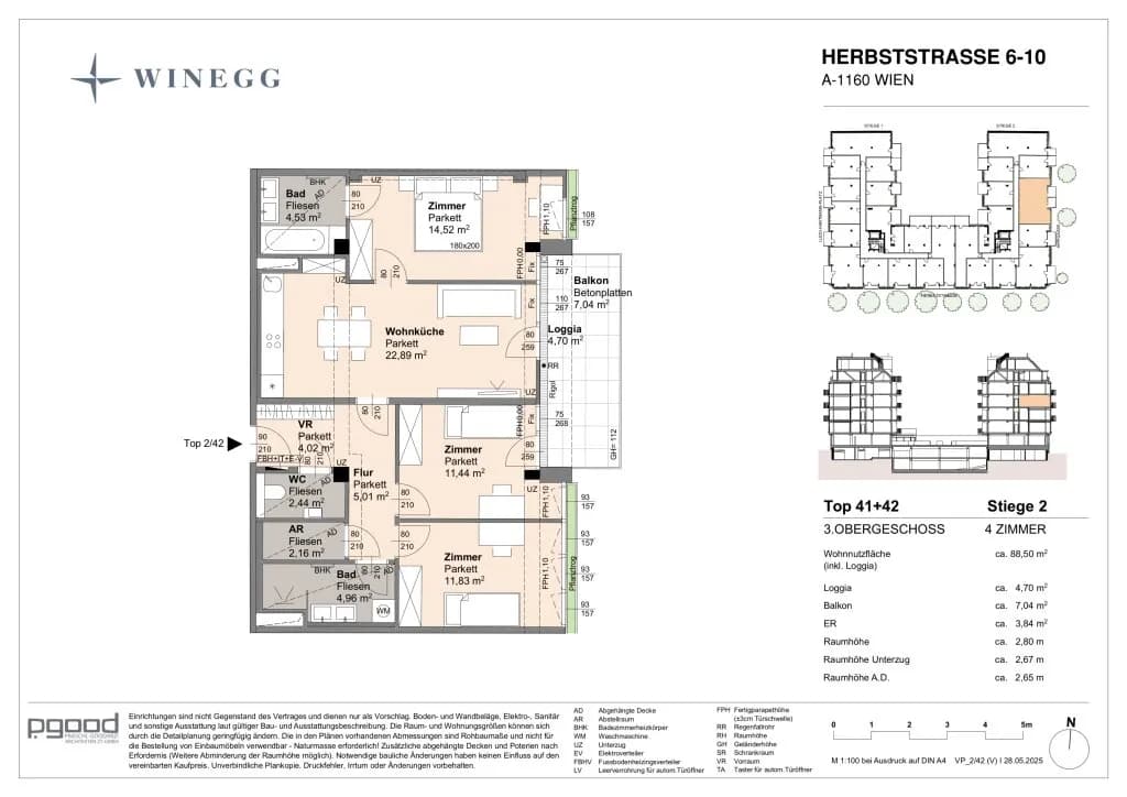 4-Zimmer-Wohnung kaufen in Wien – 88,5 m², € 599.800 – Bild 17 von 17