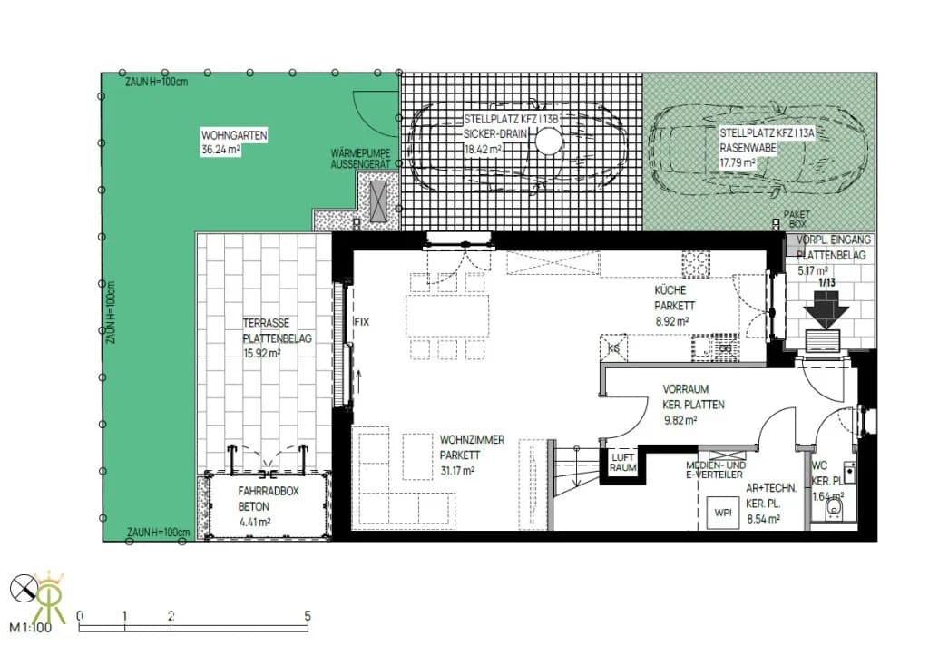 4-Zimmer-Haus mieten in Eisenstadt – 119,42 m², € 1.505 – Bild 10 von 12