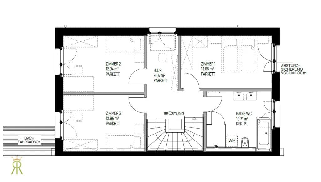 4-Zimmer-Haus mieten in Eisenstadt – 119,42 m², € 1.505 – Bild 11 von 12