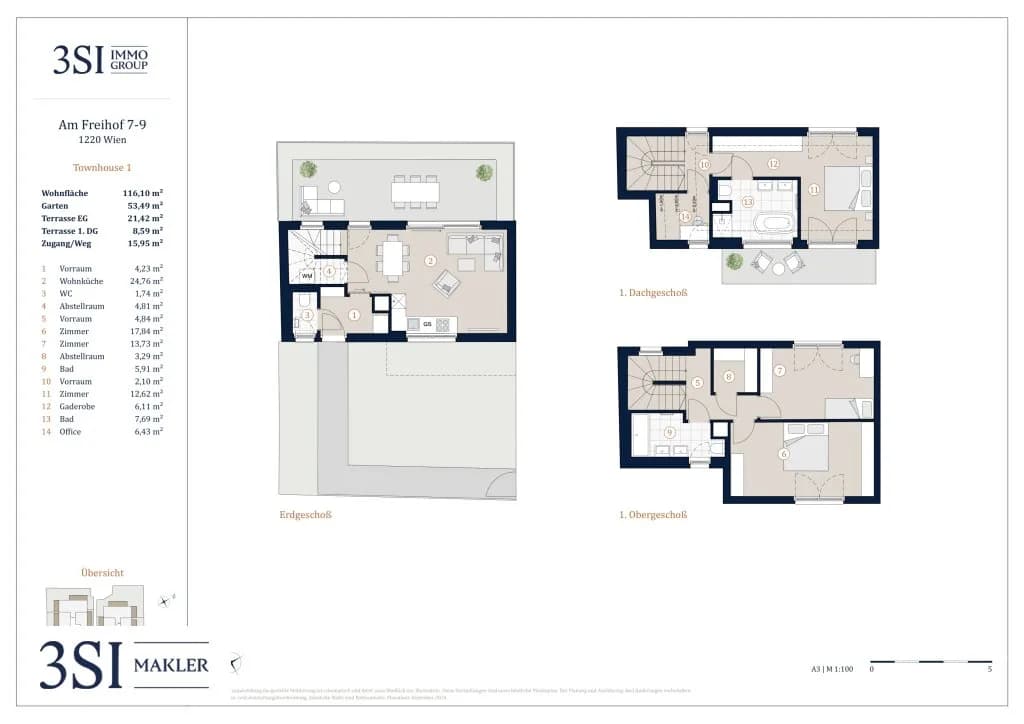 4-Zimmer-Wohnung kaufen in Wien – 116,1 m², € 689.000 – Bild 22 von 22