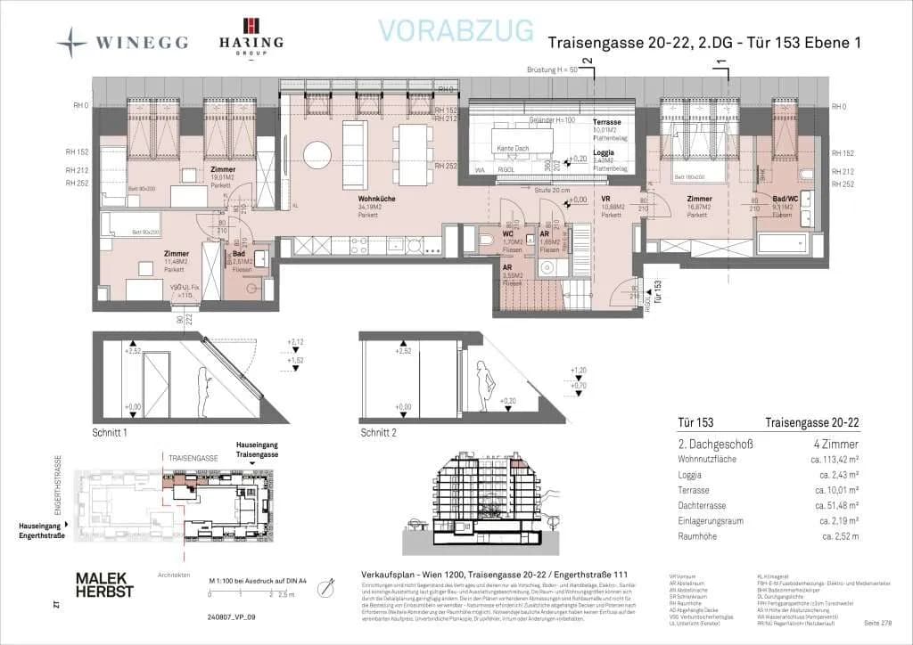 Immobilie kaufen in Wien – 113,42 m², € 1.031.200 – Bild 14 von 15