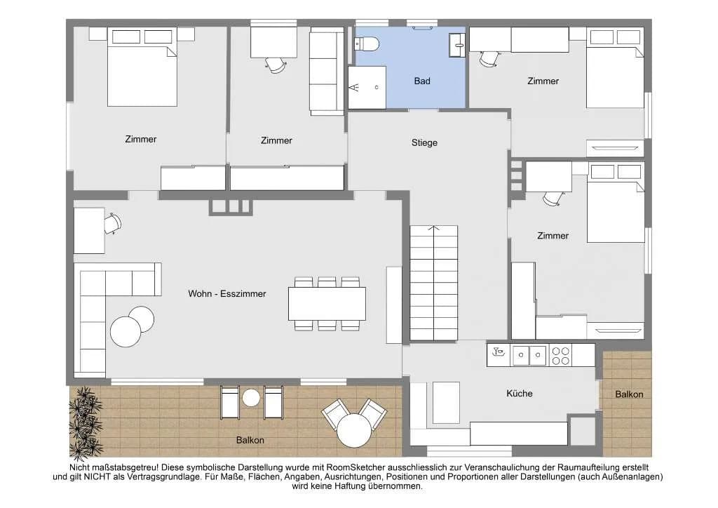 7-Zimmer-Haus kaufen in Klagenfurt – 172 m², € 875.000 – Bild 5 von 22