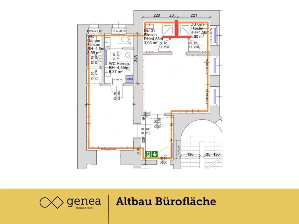 3-Zimmer-Gewerbeimmobilie mieten in Graz – 129 m², € 1.990 – Bild 3 von 31