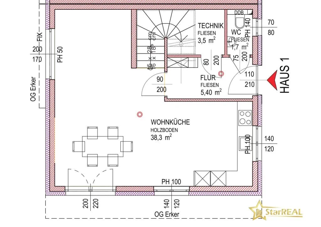4-Zimmer-Haus kaufen in Wien – 100 m², € 579.000 – Bild 22 von 24