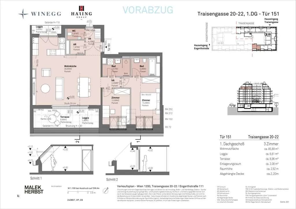 3-Zimmer-Wohnung kaufen in Wien – 85,88 m², € 754.900 – Bild 14 von 14