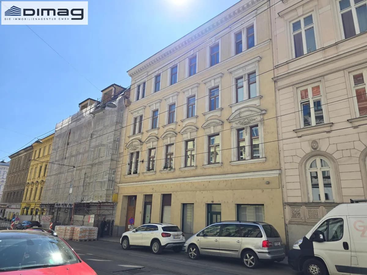 2-Zimmer-Gewerbeimmobilie mieten in Wien – 122 m², € 990