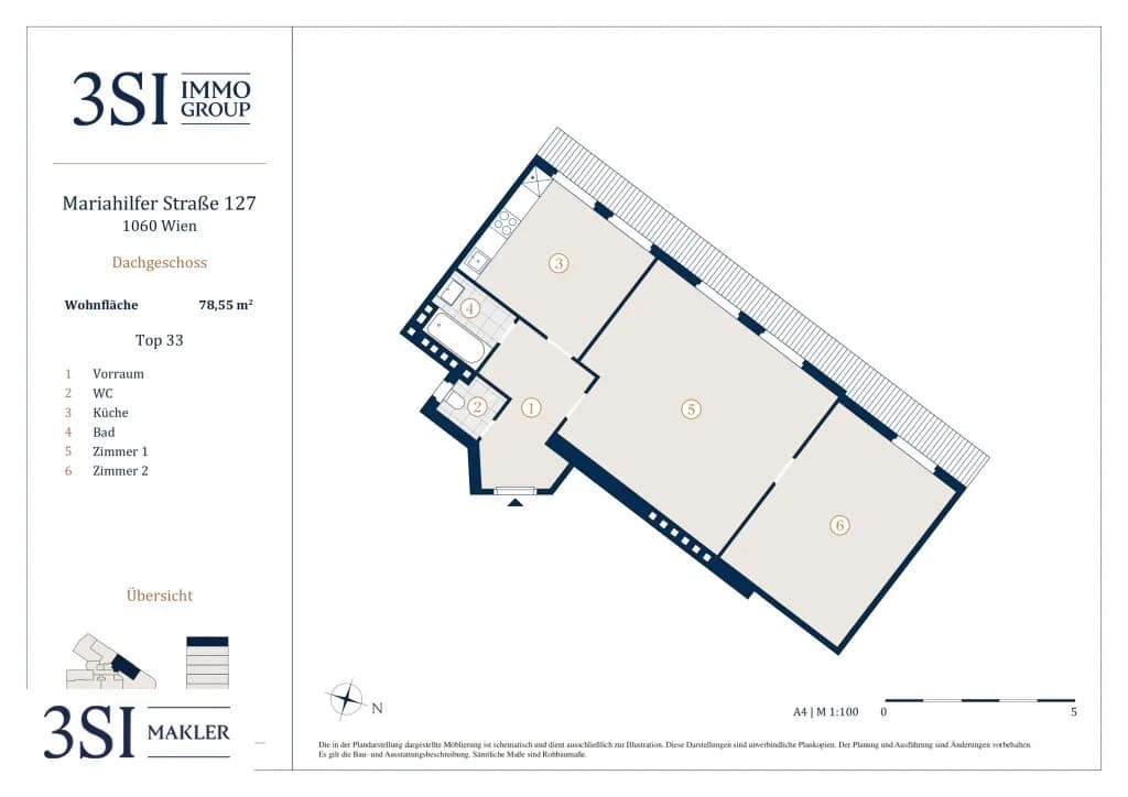2-Zimmer-Wohnung kaufen in Wien – 78,55 m², € 400.000 – Bild 10 von 10
