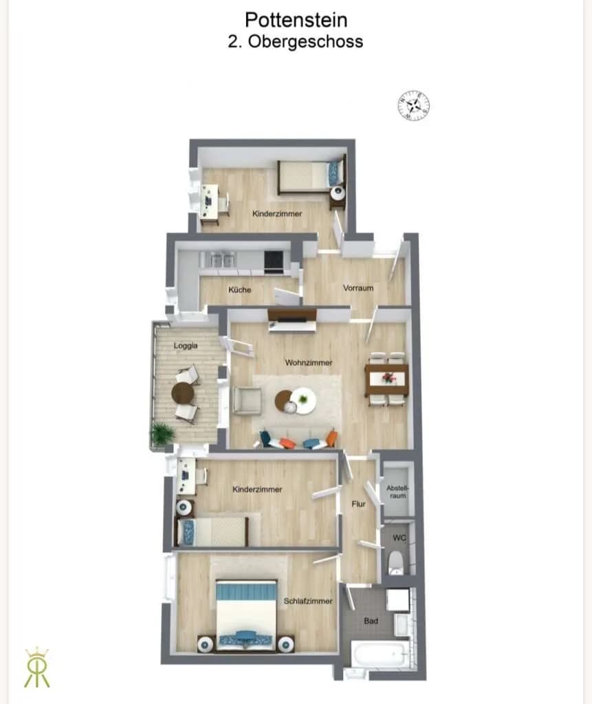 4-Zimmer-Wohnung kaufen in Baden – 82,8 m², € 178.000 – Bild 13 von 13