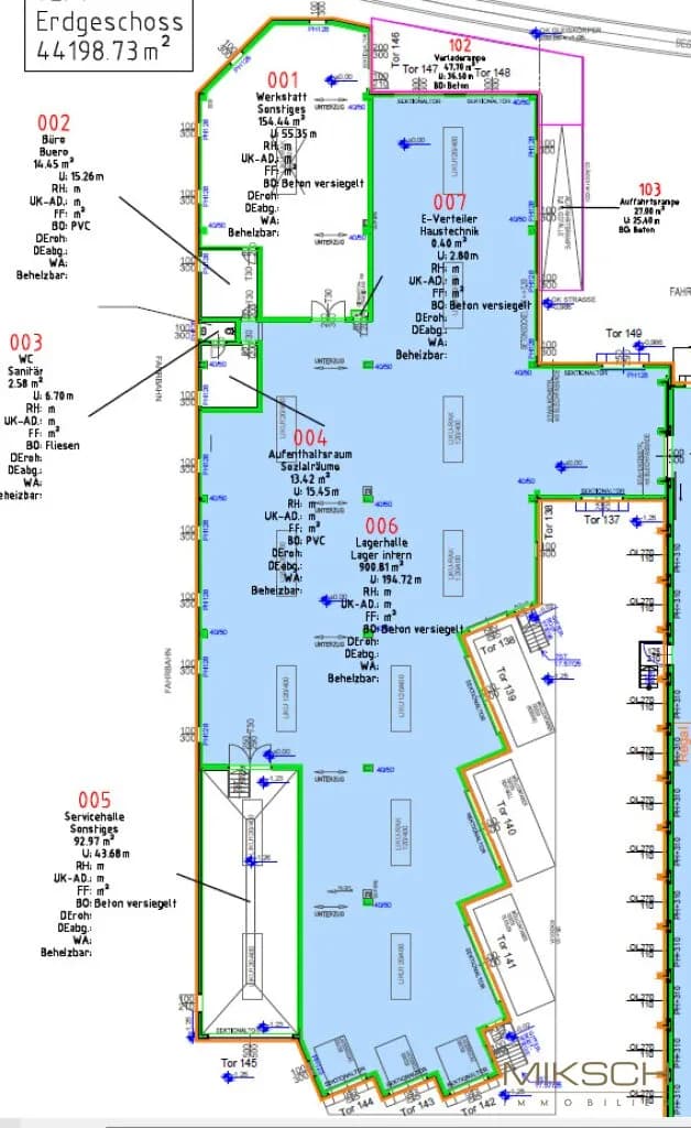 Gewerbeimmobilie mieten in Sankt Pölten – 10 584 m², € 5 – Bild 24 von 25