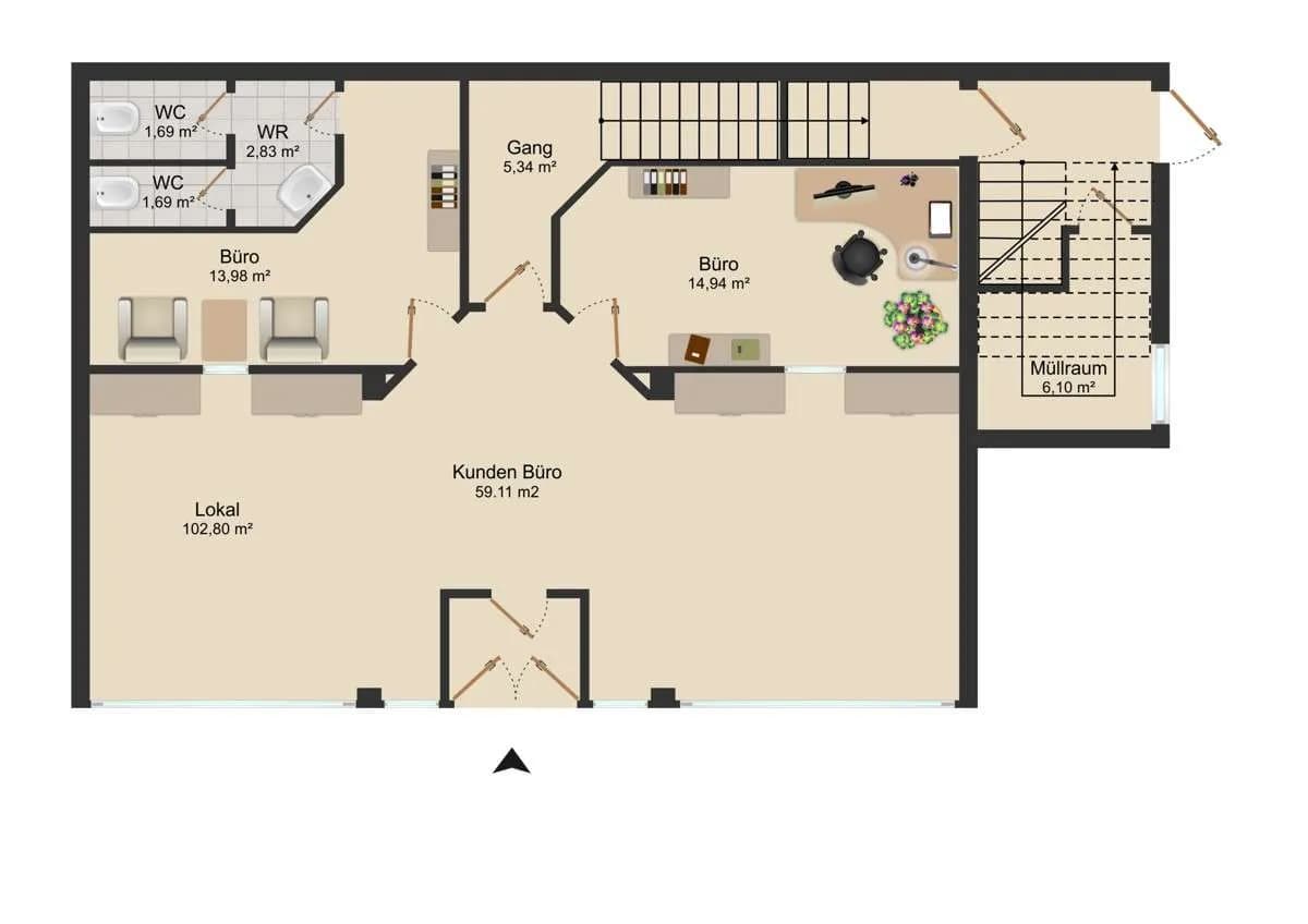 10-Zimmer-Gewerbeimmobilie kaufen in Villach – 383 m², € 398.900 – Bild 11 von 13