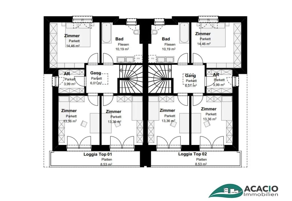 4-Zimmer-Haus mieten in Korneuburg – 121,74 m², € 1.484 – Bild 18 von 19