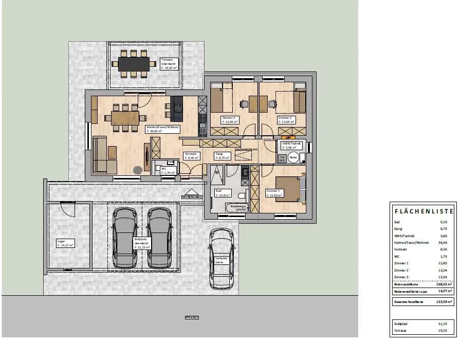 4-Zimmer-Haus kaufen in Hartberg-Fürstenfeld – 108,32 m² – Bild 5 von 9