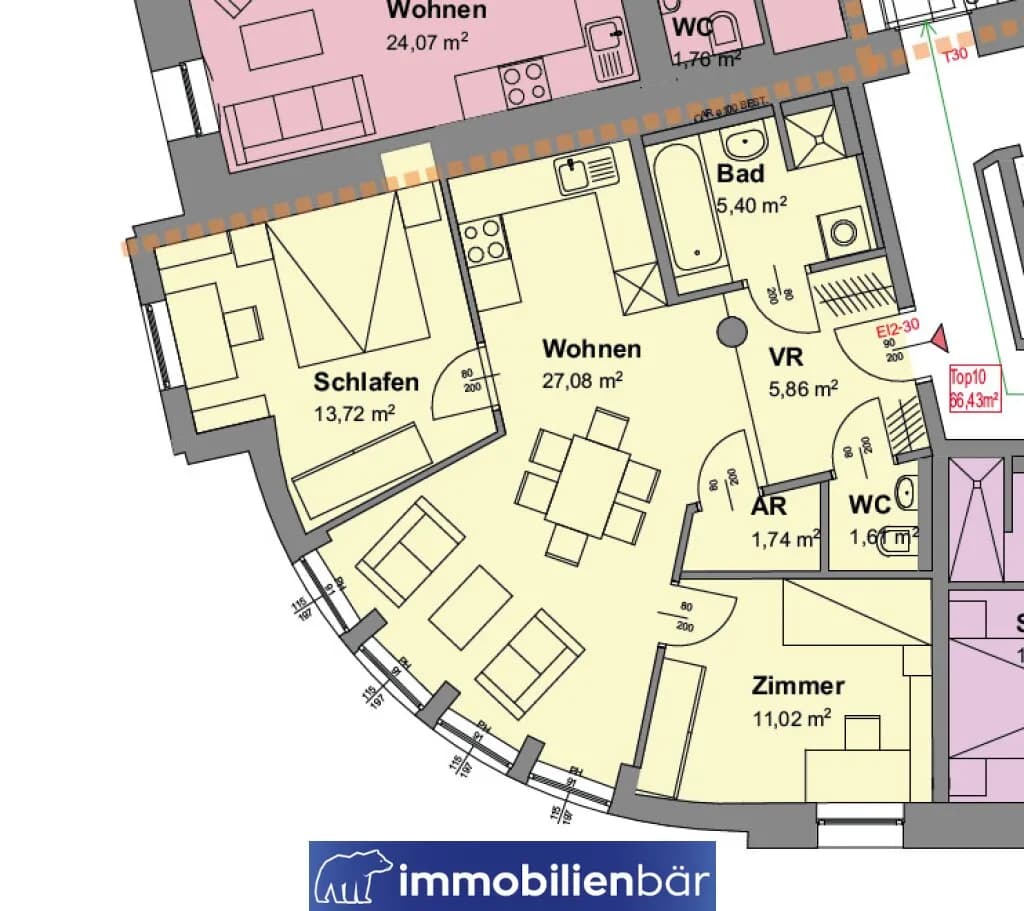 14-Zimmer-Wohnung kaufen in Linz – 389,15 m², € 1.399.000 – Bild 20 von 23