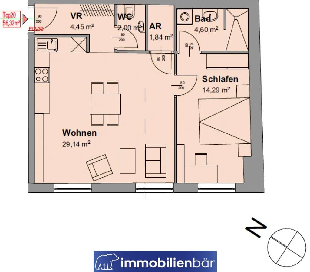 14-Zimmer-Wohnung kaufen in Linz – 389,15 m², € 1.399.000 – Bild 21 von 23