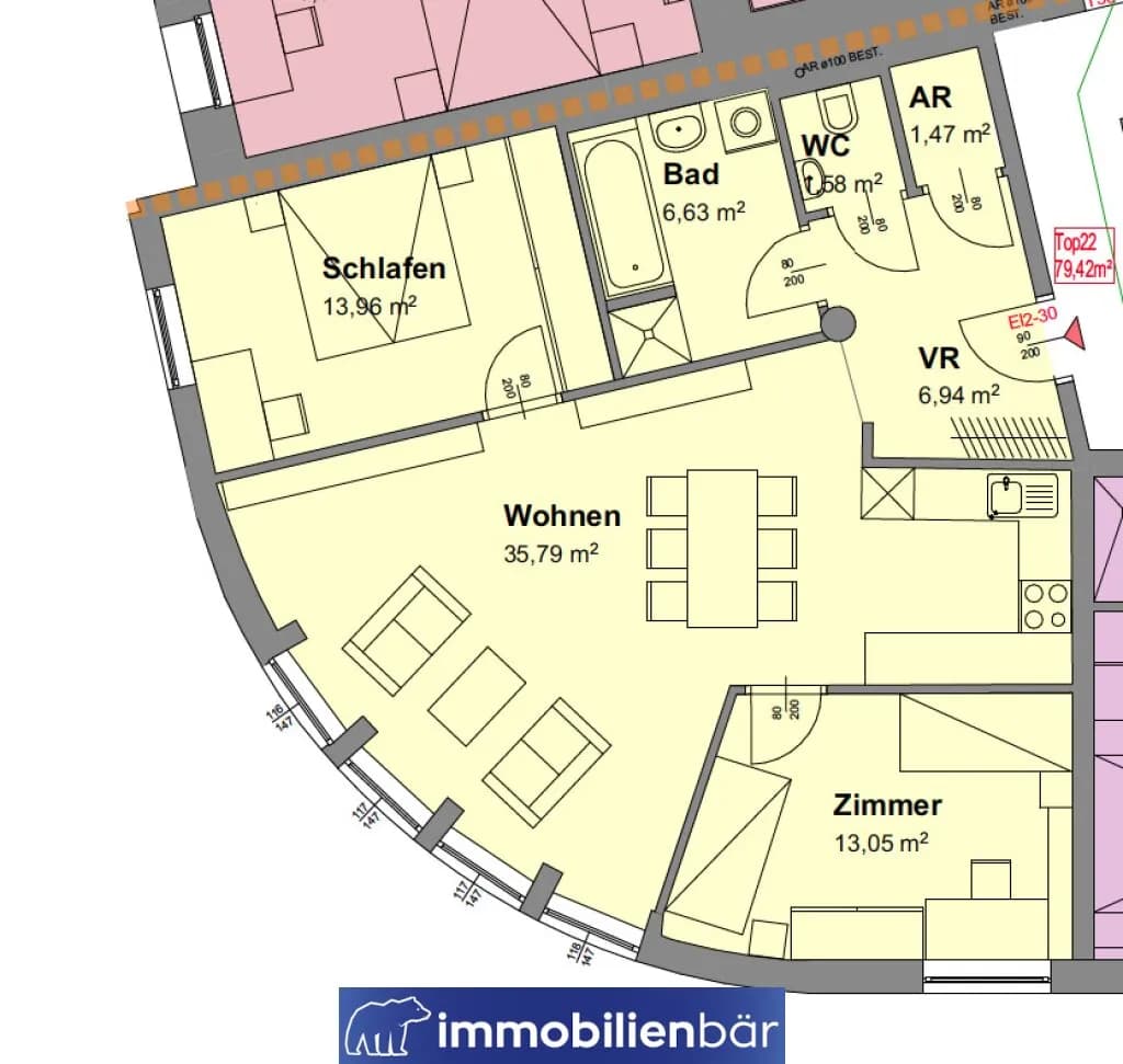 14-Zimmer-Wohnung kaufen in Linz – 389,15 m², € 1.399.000 – Bild 22 von 23