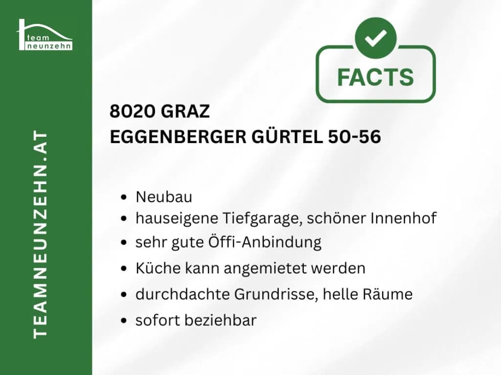 3-Zimmer-Wohnung mieten in Graz – 74,36 m², € 912 – Bild 16 von 17