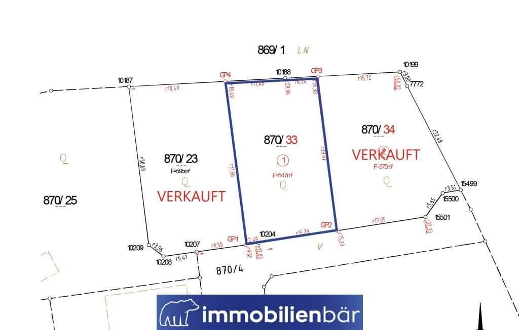 Grundstück kaufen in Amstetten – 547 m², € 65.640 – Bild 6 von 6