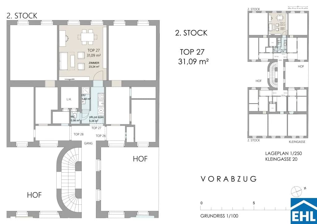 1-Zimmer-Wohnung kaufen in Wien – 31,09 m², € 195.000 – Bild 11 von 11