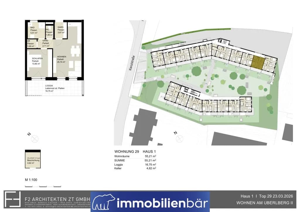 2-Zimmer-Wohnung kaufen in Grieskirchen – 55,78 m², € 279.000 – Bild 11 von 11