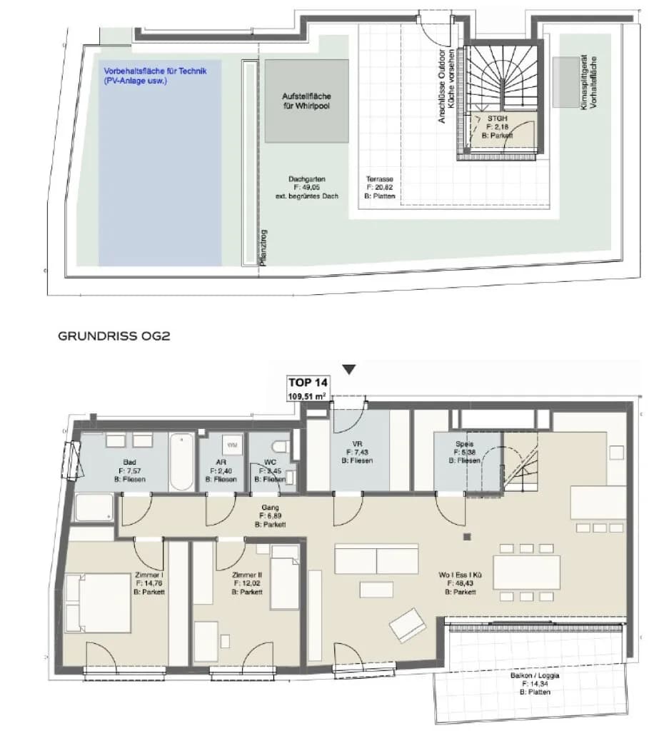 3-Zimmer-Wohnung kaufen in Graz – 109,5 m², € 940.000 – Bild 10 von 11